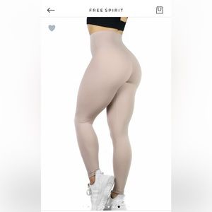 Sand colored leggings